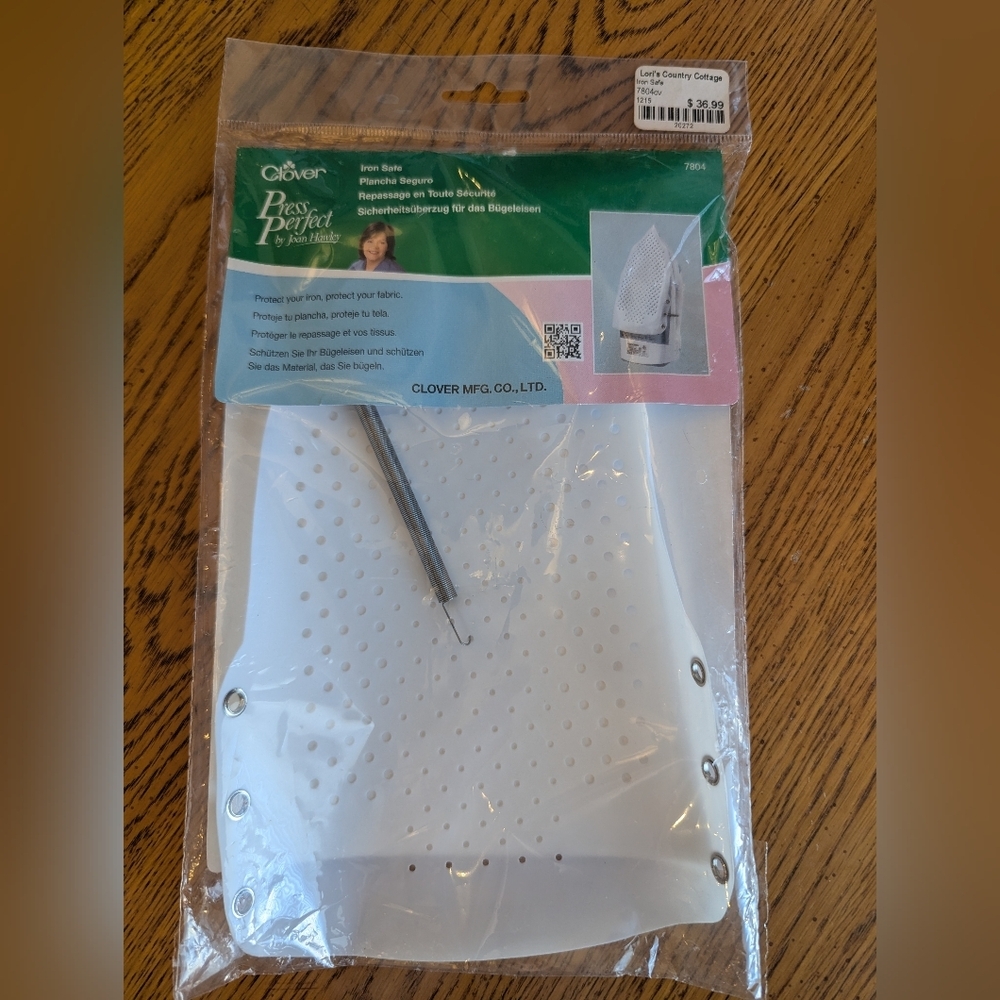 Press Perfect By Joan Hawley Iron Cover by Clover Needle Craft.  Iron Cover